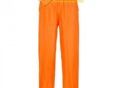 Pantalon portocaliu impermeabil pentru protectie