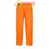 Pantalon portocaliu impermeabil pentru protectie